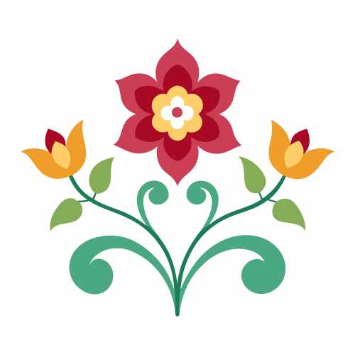 وکتور و پترن گل فانتزی